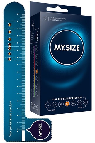 MY.SIZE PRO 57 mm préservatifs 10 pièces - Image 2