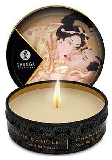 Shunga Unisex Bougie De Massage Vanille