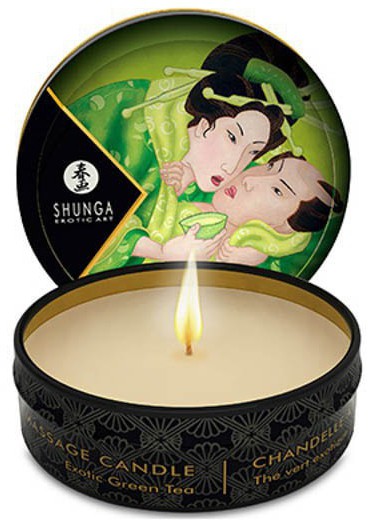 GENERIQUE - Bougie de Massage - Thé Vert - Zenitude - Image 3