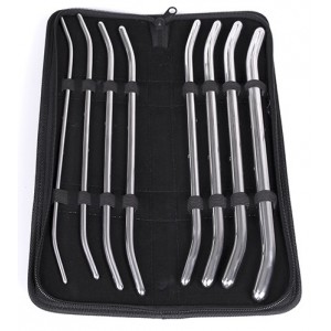 Pack de 8 Tiges à urètre Double 29cm - 4.5 à 14.5mm