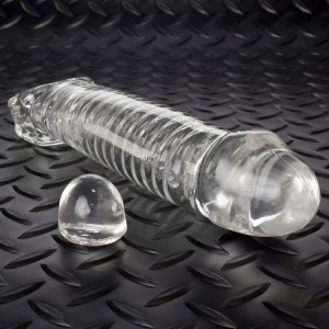 Gaine de pénis MUSCLE COCKSHEATH de Oxballs Transparente