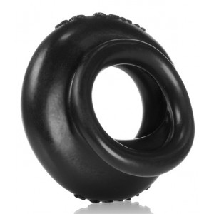 Cockring en silicone JUICY de Oxballs couleur Noire