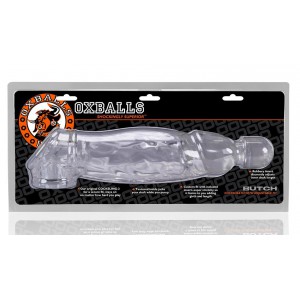 Gaine de pénis BUTCH COCKSHEATH Oxballs Transparent