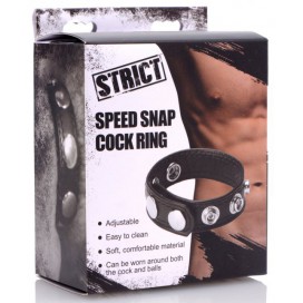 Cockring ajustable à 4 pressions de Strict 2