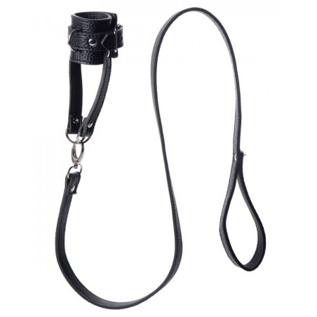 Ballstretcher avec laisse pour tirer les testicules