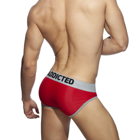 Bikini Brief DICK UP Rouge