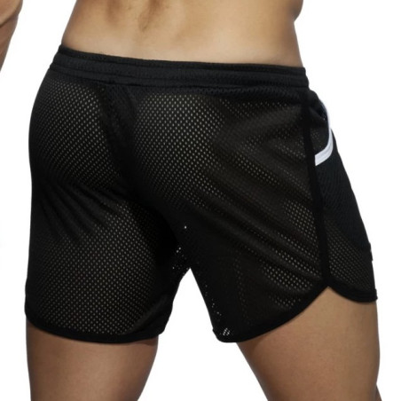 Short POCKET LONG ROCKY Noir-Blanc