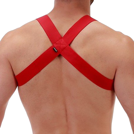 Harnais Élastique MATT Rouge