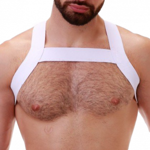 Harnais Élastique MATT Blanc
