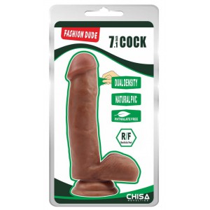 Gode réaliste FASHION DUDE 14.5 x 4cm Latino