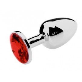 Plug bijou Spolly Small - Rouge 6 x 2.7cm 2