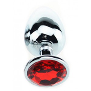 Plug bijou Spolly Large - Rouge 8.5 x 3.9cm