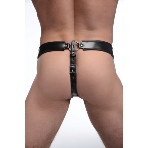 Cage de chasteté intégrale NETTED CHASTITY en Simili