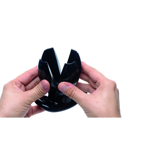 Plug tunnel Clawed Noir de 9 x 10.5 cm