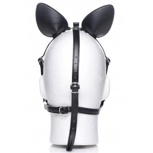 Harnais de Tête DARK HORSE Noir en simili