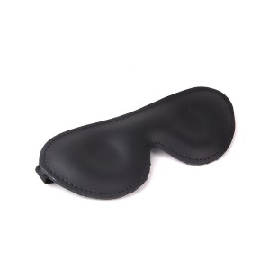 Masque en cuir DELUXE Noir