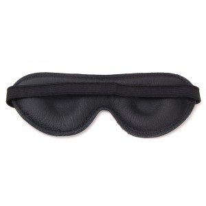 Masque en cuir DELUXE Noir