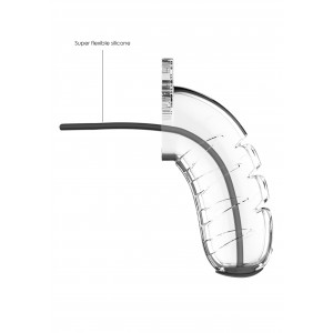 Cage de chasteté MANCAGE avec Tige d'urètre 11.5 x 3.5 cm | Tige 20cm - Diamètre 3mm