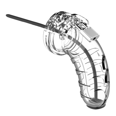 Cage de chasteté MANCAGE avec Tige d'urètre 11.5 x 3.5 cm | Tige 20cm - Diamètre 3mm