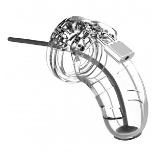 Cage de chasteté MANCAGE avec Tige d'urètre 9 x 3.5 cm | Tige 20cm - Diamètre 3mm