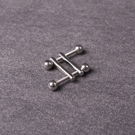 Pince Tétons SQUARE END BALL x2