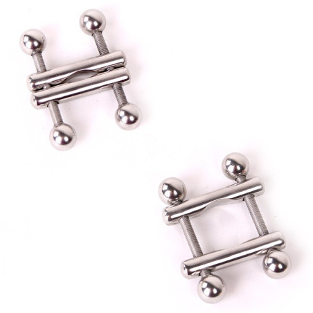 Pince Tétons SQUARE END BALL x2