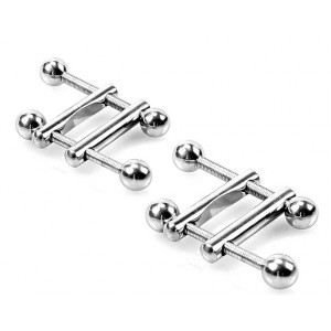 Pince Tétons SQUARE END BALL x2