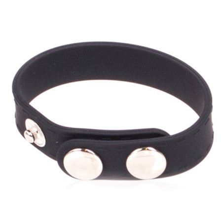 Cockring en silicone WIDE 3 Pressions 20mm