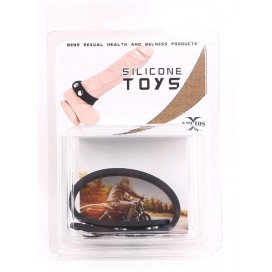 Cockring en silicone WIDE 3 Pressions 20mm 2