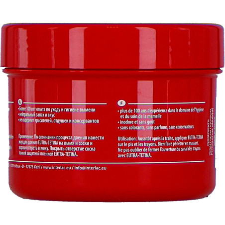 Graisse à traire Eutra Tetina 250 mL