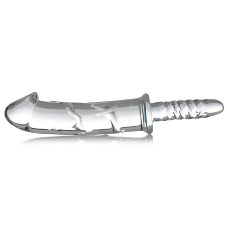 Gode Poignée en verre BATTLE RAMMER 20 x 4.5 cm