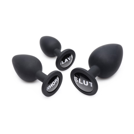 Kit de 3 Plugs Dirty Words