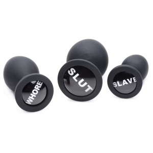 Kit de 3 Plugs Dirty Words