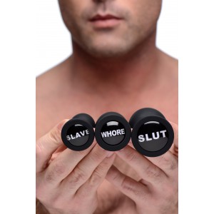Kit de 3 Plugs Dirty Words