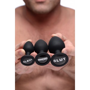 Kit de 3 Plugs Dirty Words