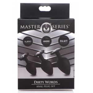 Kit de 3 Plugs Dirty Words