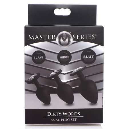 Kit de 3 Plugs Dirty Words