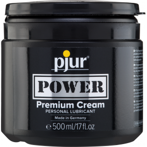 Crème lubrifiante POWER Pjur 500ml