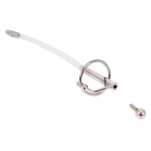 Tige d'urètre percée et flexible CATHETER 19cm | Diamètre 7mm