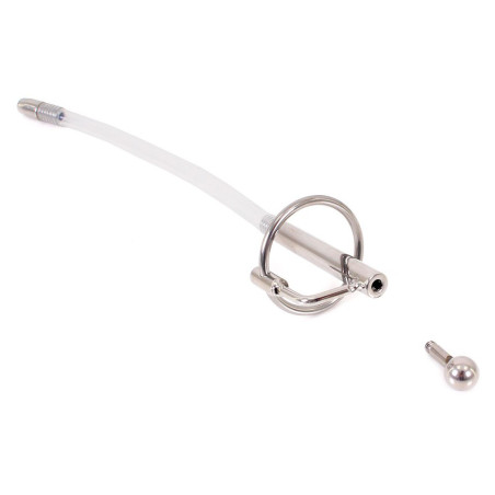 Tige d'urètre percée et flexible CATHETER 19cm | Diamètre 7mm