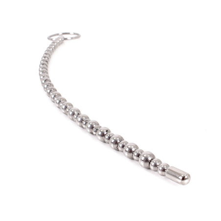 Tige d'urètre BEADS THICK 17cm | Diamètre 8mm