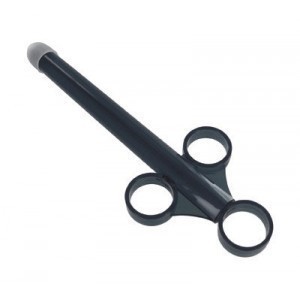 Lot de 3 Pipettes à lubrifiant Noires | Insertion 9 x 1.2cm