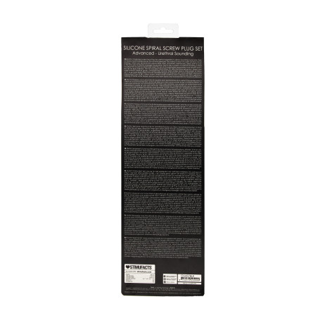 Lot de 4 Tiges d'urètre SPIRAL SCREW 30 cm | Diamètre de 7 à 10mm