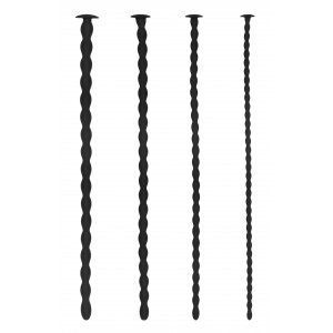 Lot de 4 Tiges d'urètre SPIRAL SCREW 30 cm | Diamètre de 7 à 10mm