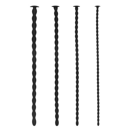Lot de 4 Tiges d'urètre SPIRAL SCREW 30 cm | Diamètre de 7 à 10mm