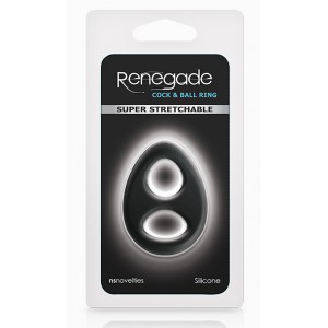 Ballstretcher ROMEO 20 mm Noir de Renegade