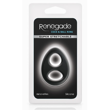 Ballstretcher ROMEO 20 mm Noir de Renegade