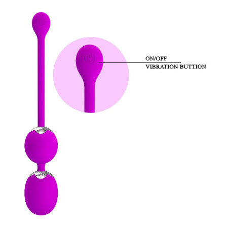 Boules de Geisha vibrantes Werner - 3.4 cm