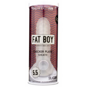 Gaine de Pénis FAT BOY Checker Plate 14 cm