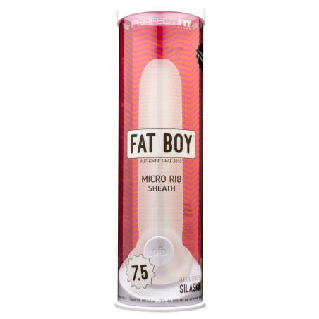 Gaine de pénis FAT BOY Micro Rib 19cm